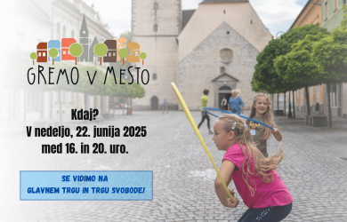 dogodek Gremo v mesto
