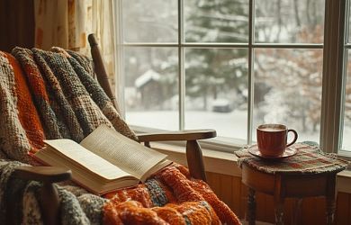 zimsko branje ob oknu