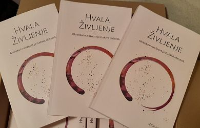 naslovnica knjige Hvala življenje