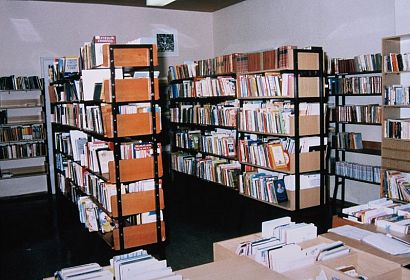 notranjost stare knjižnice