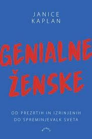 naslovnica knjige genialne ženske