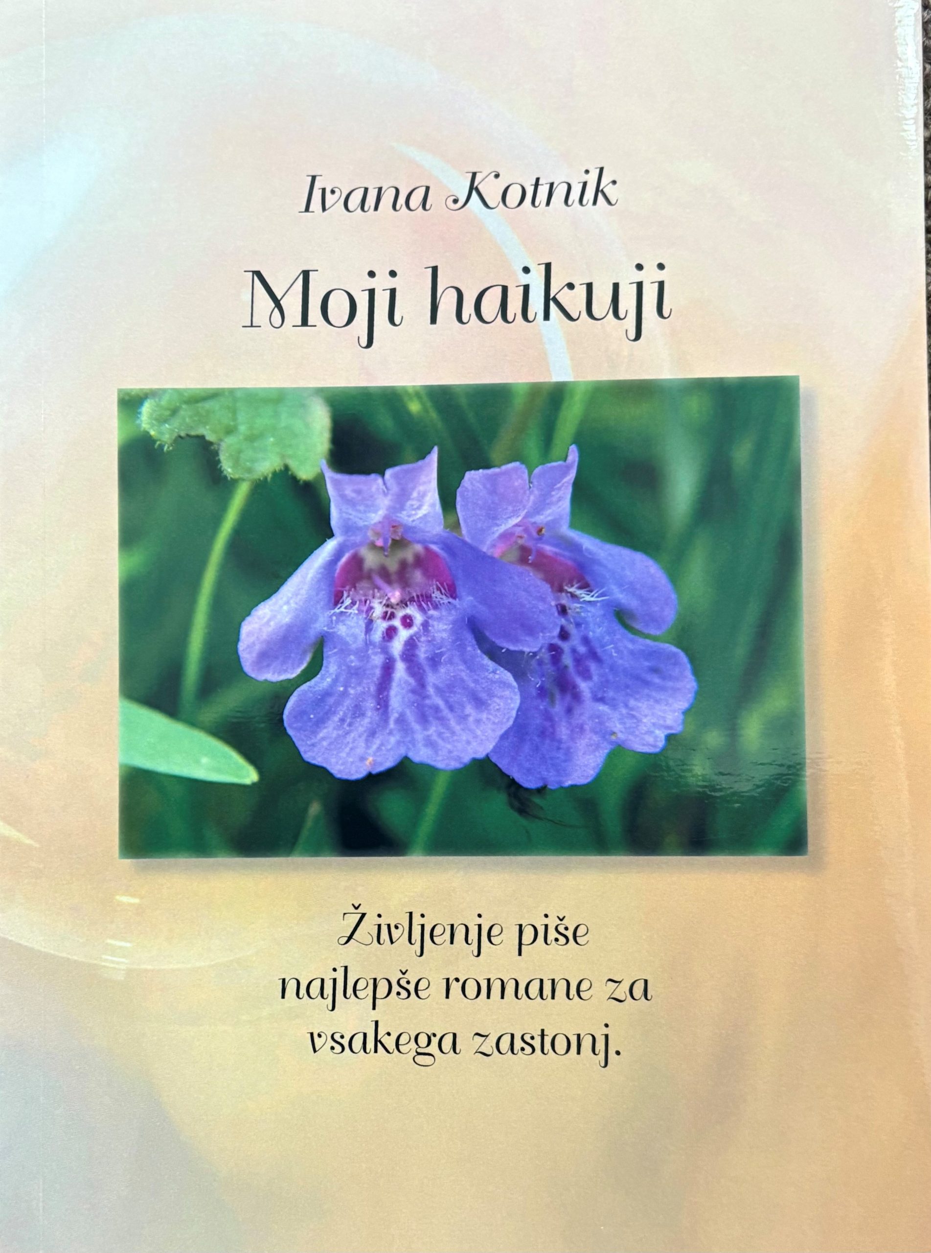 naslovnica knjige Moji haikuji