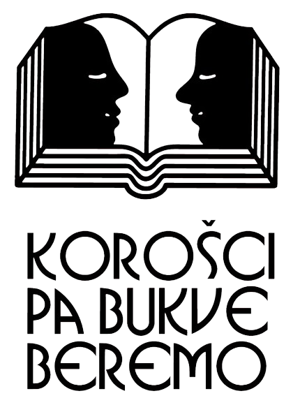 logo Korošci pa bukve beremo