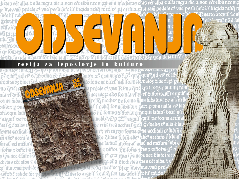naslovnica revije Odsevanja