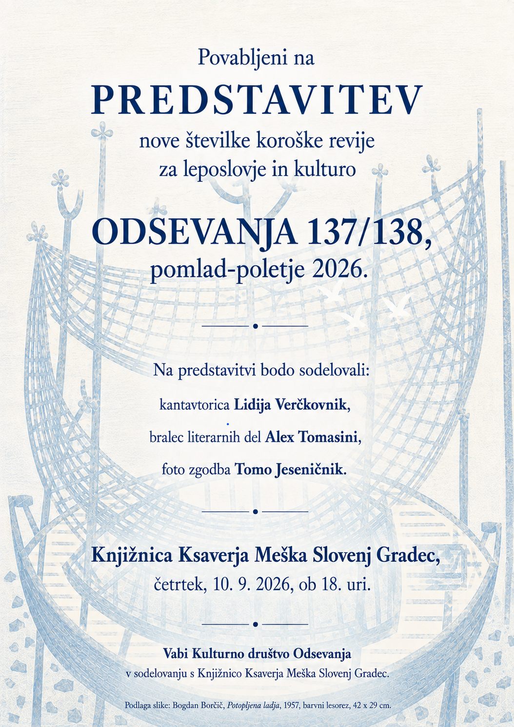 vabilo Odsevanja